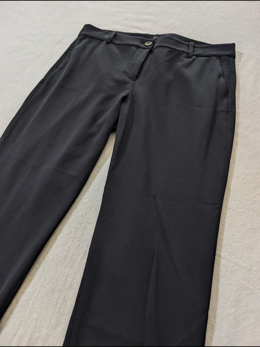 J. Crew Kallie Pants Black Dress Pants - Classic Straight Fit